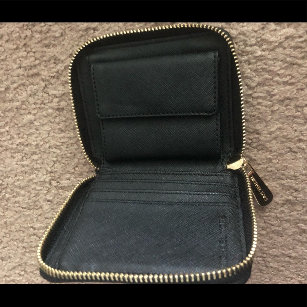 Authentic Michael Kors Black Wallet - image 2
